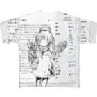 「ごめん々ね 」と言っの子路スープ All-Over Print T-Shirt