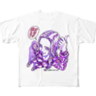 辻秀輝💊HIÐEKI T§UJIのオモテ出ろや！ All-Over Print T-Shirt