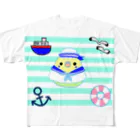 安納ポテトのインコSUMMER All-Over Print T-Shirt