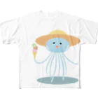 Three.Pieces.Pictures.Itemのうかれくらげ All-Over Print T-Shirt