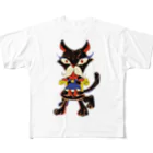 きつねうどんのnekochan フルグラフィックTシャツ