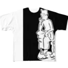 山形屋米店の弥勒菩薩半跏思惟像(みろくぼさつはんかしゆいぞう) All-Over Print T-Shirt