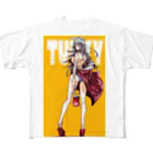 Tukky🦊🍶☽vtuber☽のVtuber Tukky　Tシャツ All-Over Print T-Shirt