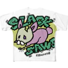 Kurumiのslack jaws フルグラフィックTシャツ