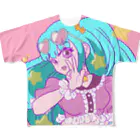 イクミ（うめみいくみ）のきゃるるんピース☆ All-Over Print T-Shirt