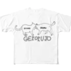 THおんとのGEKOKUJO 猫 All-Over Print T-Shirt