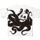 #眠れる怖い話のシンプル眠蛸 All-Over Print T-Shirt