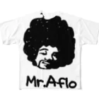 komonoyaのミスターアフロ フルグラフィックTシャツ