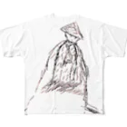 誰徒のツワブキ童子 All-Over Print T-Shirt