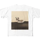 素敵屋の蛇口ねこ All-Over Print T-Shirt