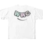 DEEPDRILLEDWELL@井戸の中のWWC アイテム フルグラフィックTシャツ