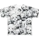 かわいい尻子玉のフル川尻こだま All-Over Print T-Shirt