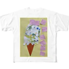 親バカショップのアイスクリーム All-Over Print T-Shirt