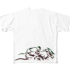 BBdesignの馬１ All-Over Print T-Shirt