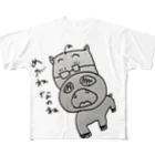 GDxxCHANNEL SHOPの眼鏡なのね All-Over Print T-Shirt