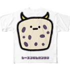 高堂玲/イラストの方のレーズンむしパンウシ All-Over Print T-Shirt