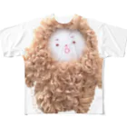 vagのゆきおとこのにしくん【ほよよ口】 フルグラフィックTシャツ