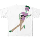 雪樹(ゆき)のURUSHI-T フルグラフィックTシャツ