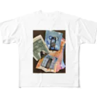 BettyMossのMoneycClipMoney フルグラフィックTシャツ