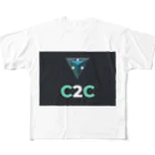 The C2C TokenのC2C フルグラフィックTシャツ