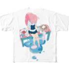 Ujico*/Snail’s HouseのL'été フルグラフィックTシャツ