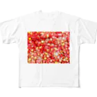 ぽきみす🍤の赤い実Tシャツ フルグラフィックTシャツ