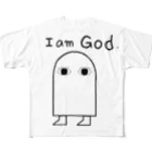 soka_f_a_k_e_のI am God フルグラフィックTシャツ