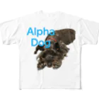 narutimettoyuyaのAlpha Dog All-Over Print T-Shirt