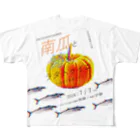 k-engekiの南瓜と鰆のラタトゥイユ(横) フルグラフィックTシャツ