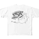 はちよんごの組立弱者 All-Over Print T-Shirt