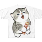 mofusandのおかわり！ フルグラフィックTシャツ