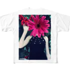 KILL  YOUR  IDOLのFlower Tee フルグラフィックTシャツ