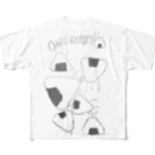 時計(&friends)のONIGIRI T フルグラフィックTシャツ