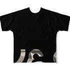 GUTSUのK&E All-Over Print T-Shirt