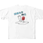 花瓶の疑問のhelp me フルグラフィックTシャツ