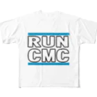 AAアメフトのRUN CMC フルグラフィックTシャツ