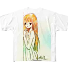 Suzuki Satomi のバスタイム All-Over Print T-Shirt