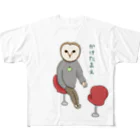 すとろべりーガムFactoryのメンフクロウ先生 フルグラフィックTシャツ