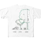 けやきのみらいの大けやきの成長（その2） All-Over Print T-Shirt