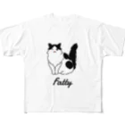 うちのこメーカーのFatty フルグラフィックTシャツ