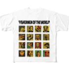 NKVの世界で出会った魚人達 All-Over Print T-Shirt