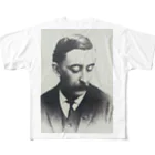 シャドウウイングのショップのラフカディオ・ハーン（小泉八雲） フルグラフィックTシャツ