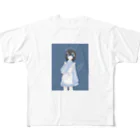 infinity67のさぶかるめいどちゃん All-Over Print T-Shirt