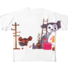 lulumojaの不思議な倉庫 All-Over Print T-Shirt