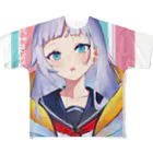 ふろむのDon`t M!ss フルグラフィックTシャツ