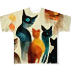 DanyaのAIネコ All-Over Print T-Shirt