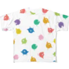 kusuda_subrowのリアクションサブロウ（カラフル） All-Over Print T-Shirt