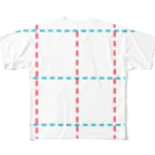 K_Aの点線チェック All-Over Print T-Shirt