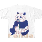 junichi-goodsのパンダ・PANDA All-Over Print T-Shirt