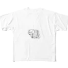 あざらしの樽犬のココちゃん All-Over Print T-Shirt